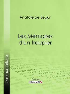 cover image of Les Mémoires d'un troupier